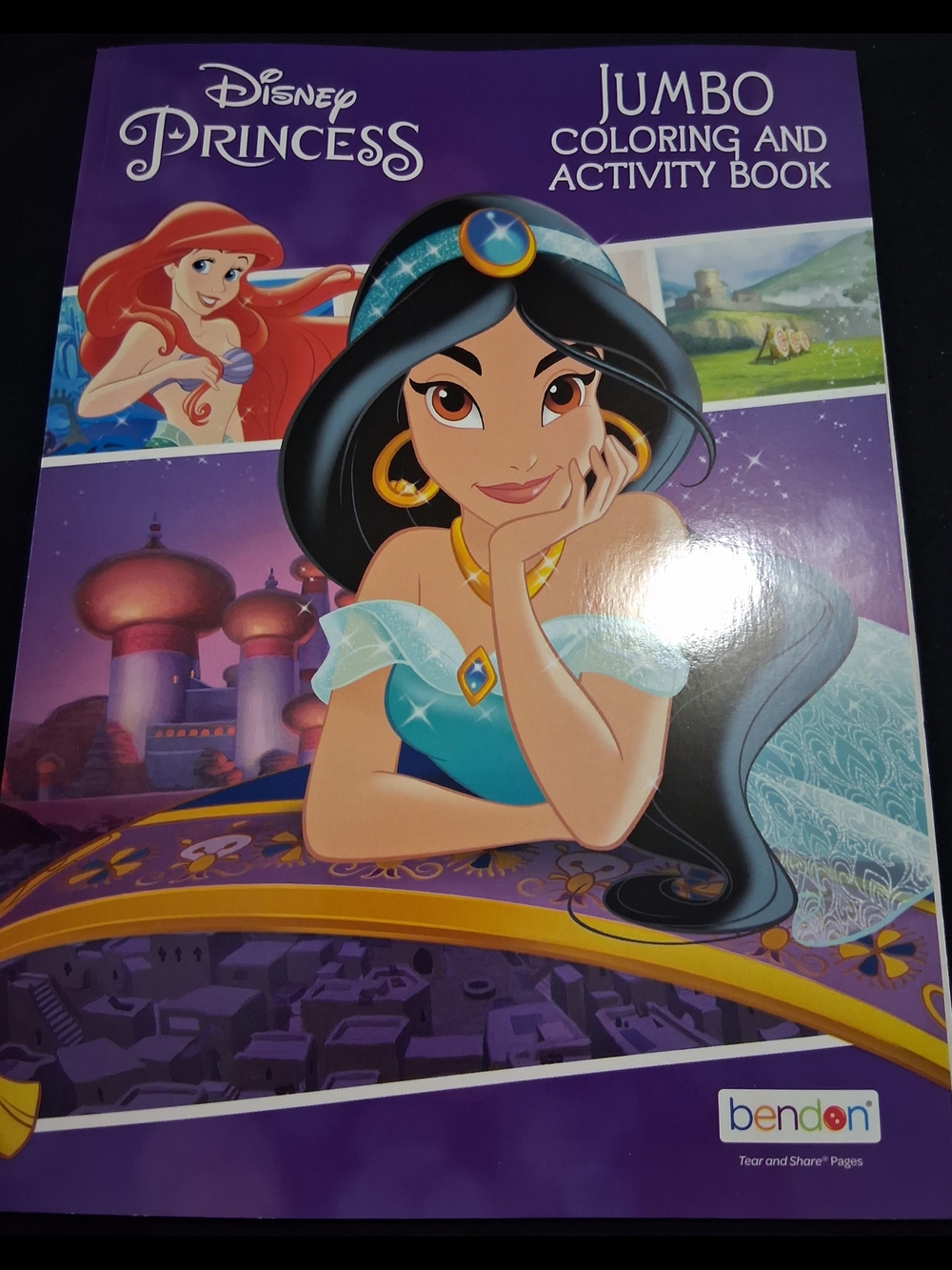 New Disney Princess Coloring & Activity Book